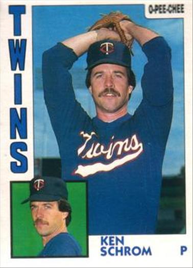 1984 O-Pee-Chee Baseball Cards 322     Ken Schrom